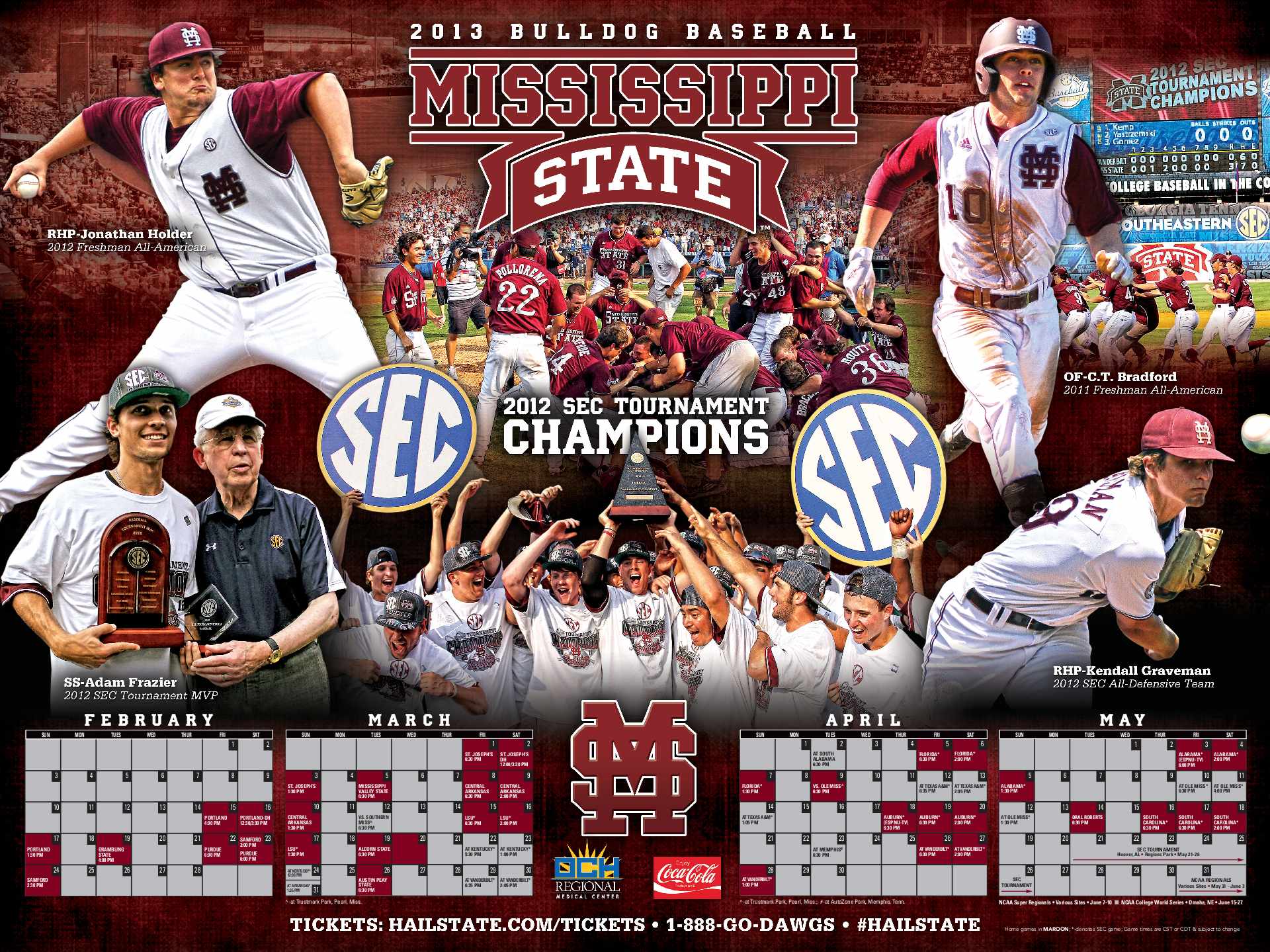 Msu Baseball Schedule 2022 Poster Of The Day: Mississippi State - College Baseball Daily