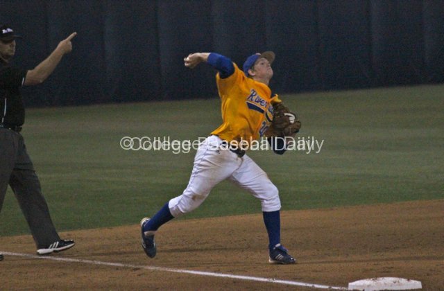 Alex Rubanowitz makes the final play of the game.