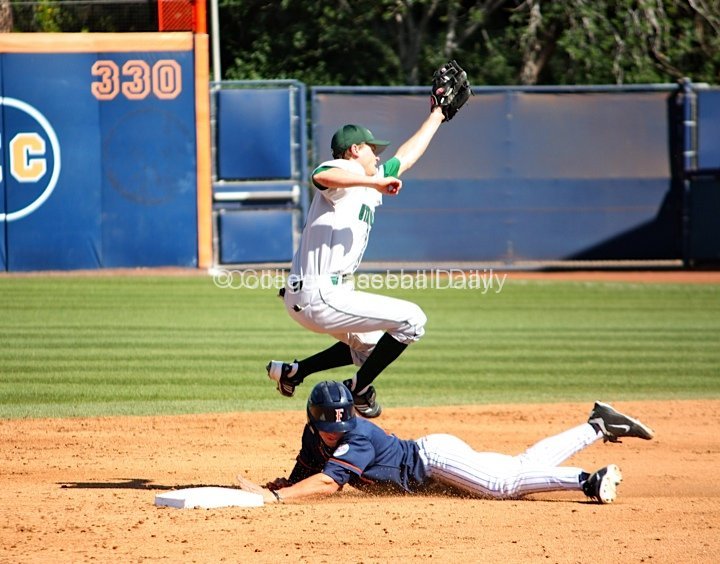 Michael Lorenzen dives in safely with a stolen base