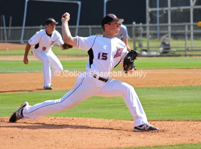 Alex Muren throws.