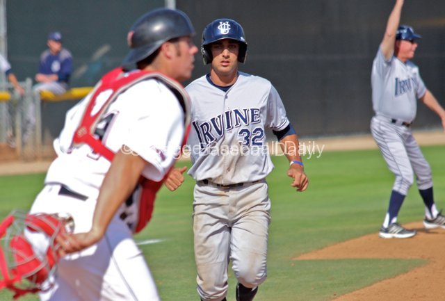 DJ Crumlich comes in to score.