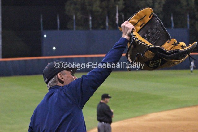 A Fullerton fan recommends Oregon use the big glove.