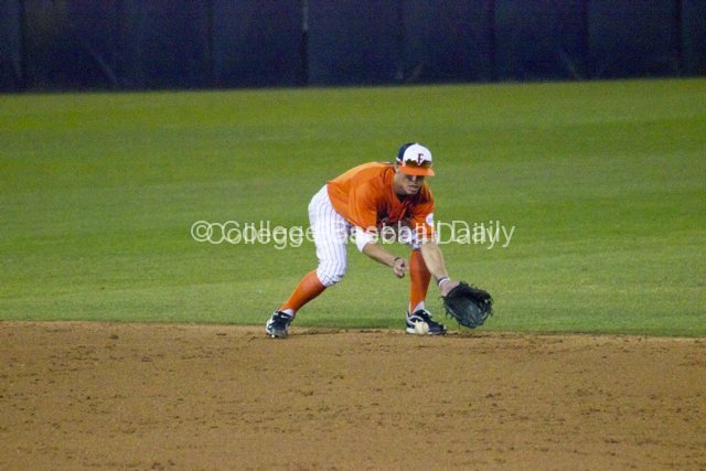 Matt Orloff fields a grounder.
