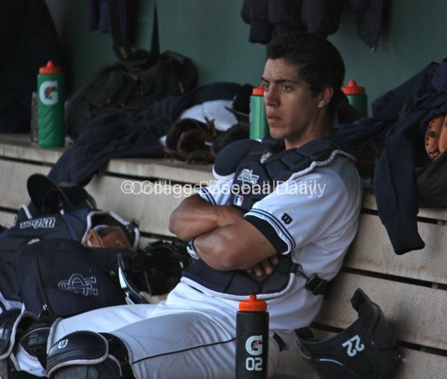 Chris Rabago stares mindlessly.
