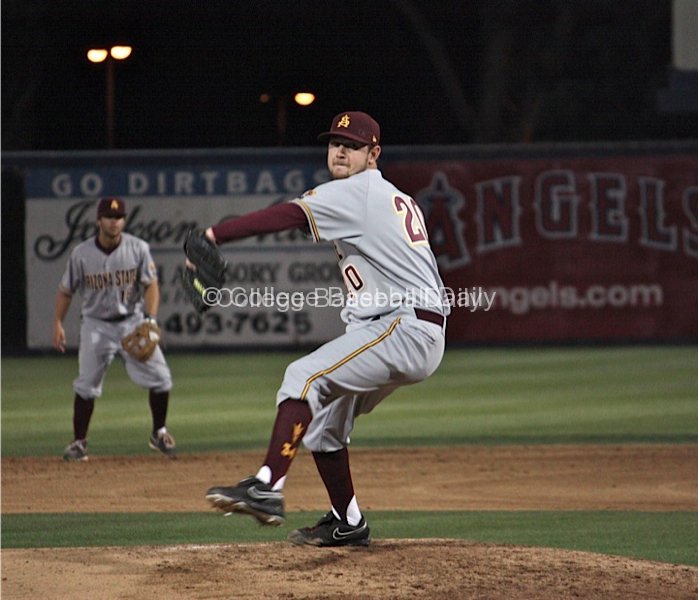 Brady Rodger went nine innings.