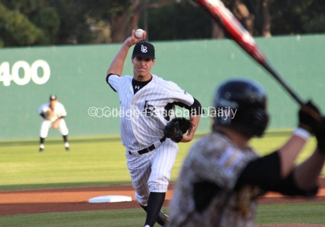 Shane Carle pitched seven innings.