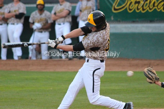 Erik Harburz swings and misses.