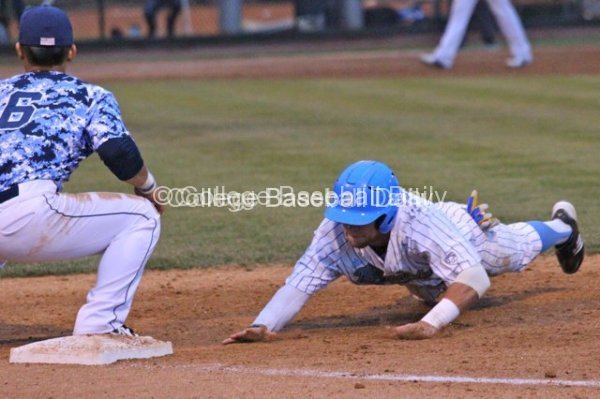 Eric Filia scored three runs.