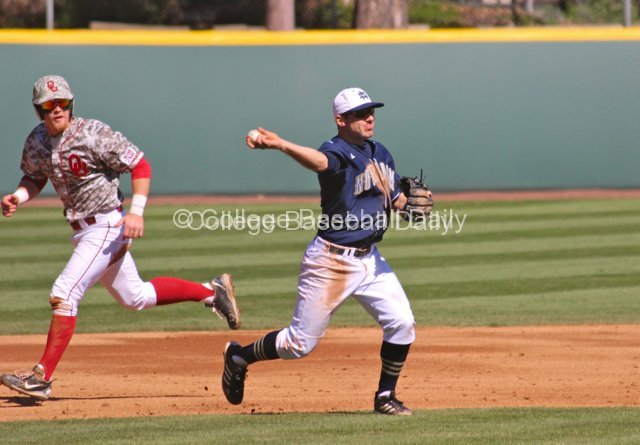 Eric Jagielo ends an inning.