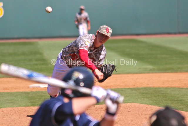 Kyle Hayes pitched a scoreless inning.
