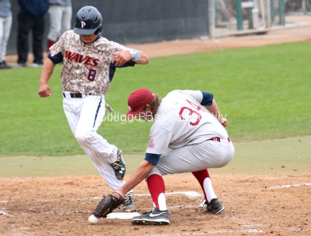 Kolten Yamaguchi scores on a wild pitch.