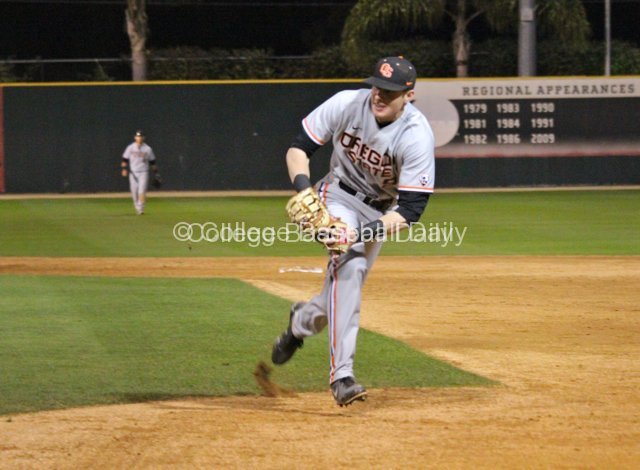 Danny Hayes gets prepared to lunge for a tag.