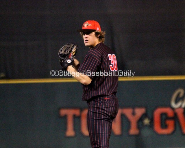 Philip Walby took the tough luck loss after a strong 7.2 IP.