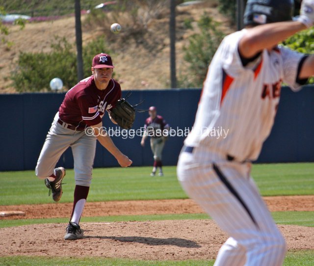Ross Stripling threw Texas A&M's fourth straight complete game.