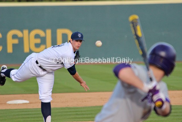 Kyle Hooper was strong through five innings, but was roughed up in the sixth.