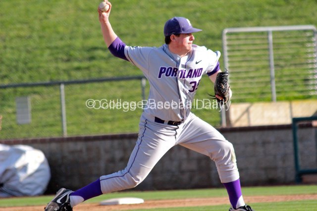 Kurt Yinger allowed four runs in seven innings.