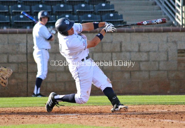 Dominique Taylor had the game-winning hit in both games.