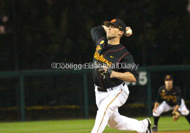 Brent Wheatley pitched five scoreless innings in his collegiate debut.