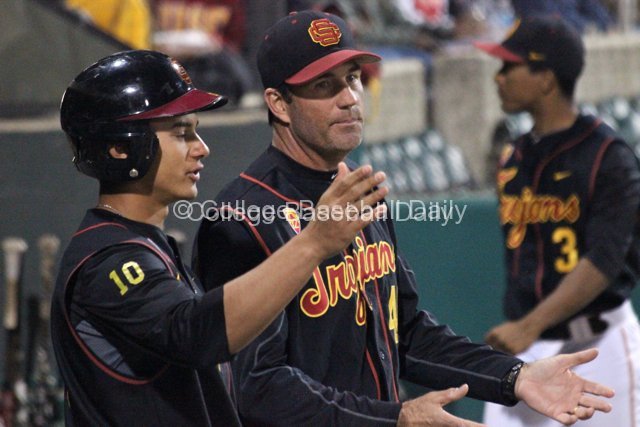 AJ Ramirez tries to explain why he got out to Dan Hubbs.