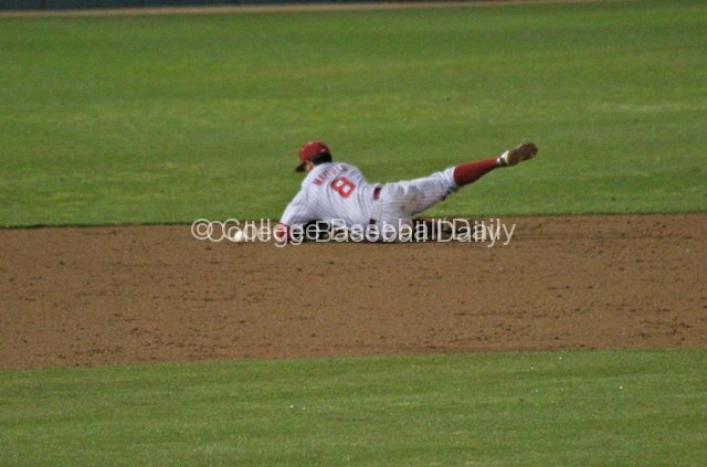 Jack Mayfield can't make a play.