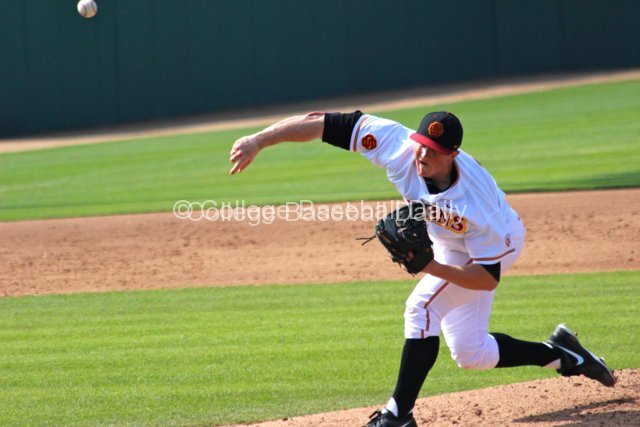 Wyatt Strahan pitched seven innings.