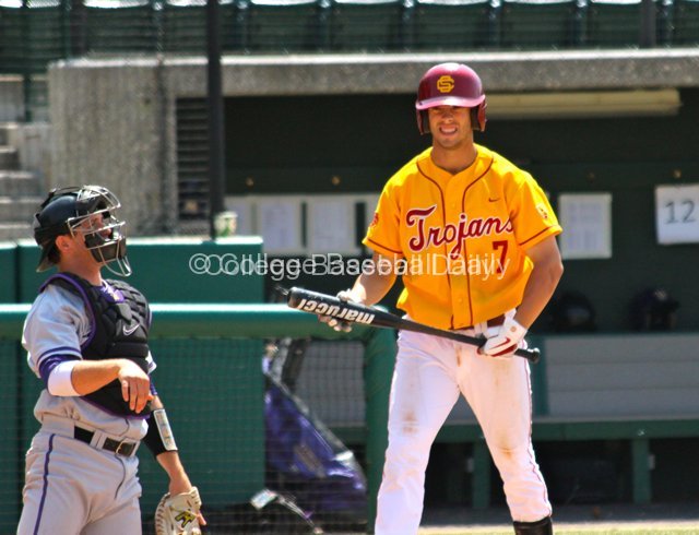 Matt Foat strikes out looking.