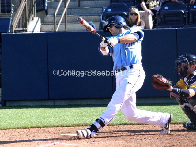 Dillon Haupt reached base six times.