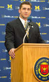 6/28/12 Press conference announcing new head baseball coach Erik Bakich.