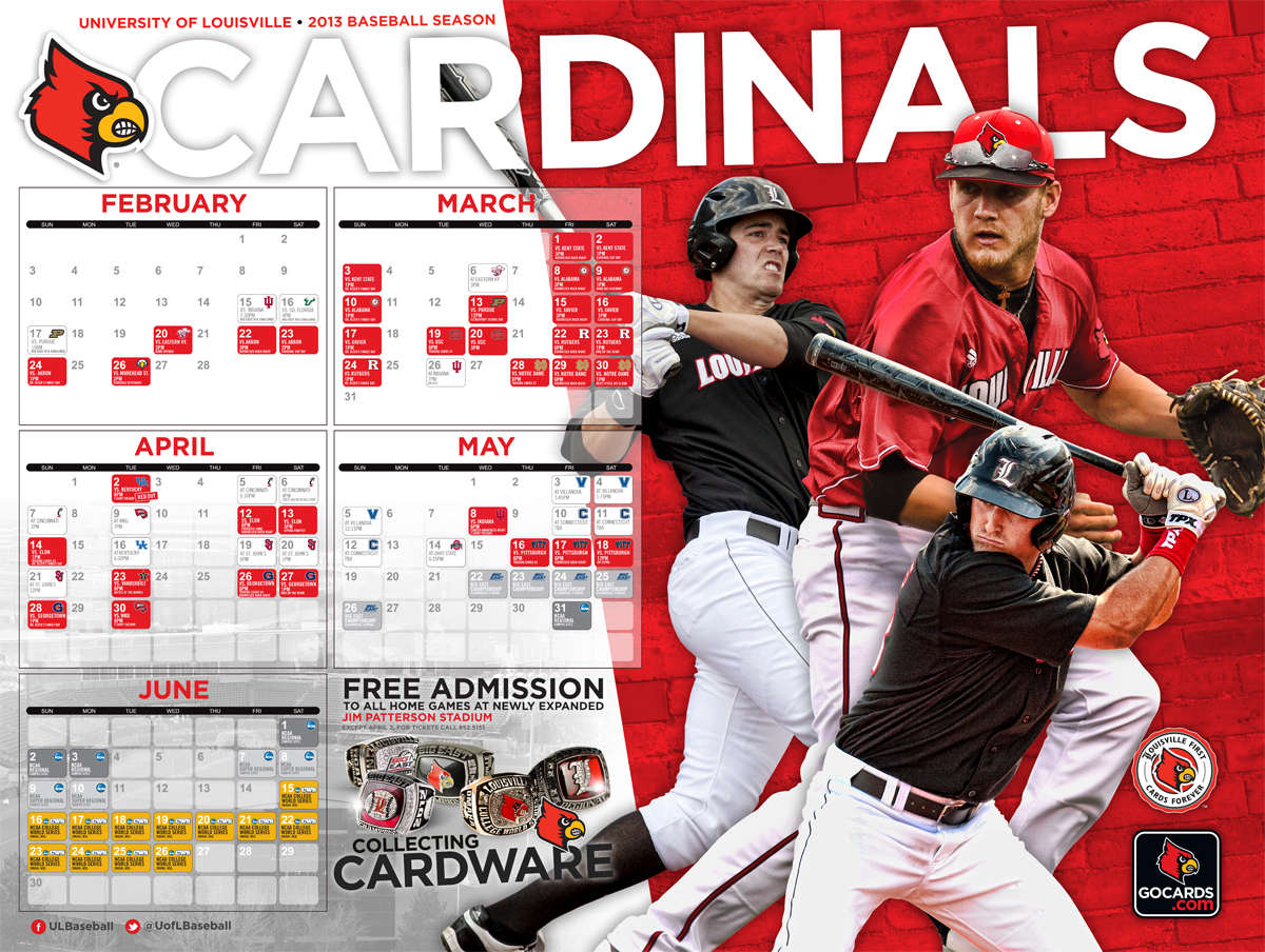 2013 Posters: Louisville Cardinals – College Baseball Daily